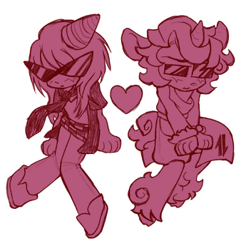 commission! || 2xchibi-sketch